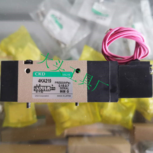 4KA219-DC24V 4KA219-06-AC220V CKD电磁阀