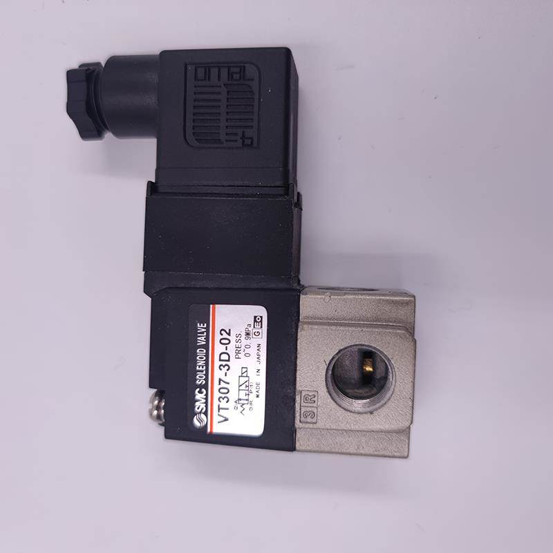 SMC高频电磁阀VT307V-4G1/5G1-01 VT317V-5G/DZ-02二位三通真空阀