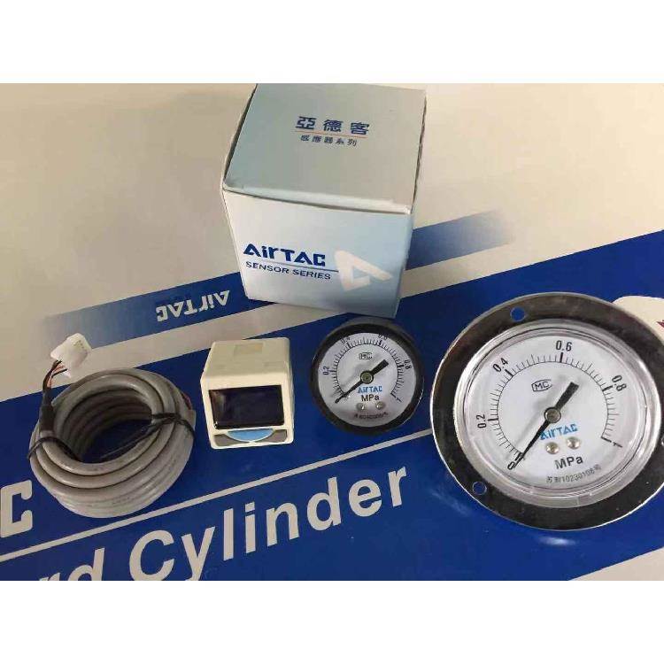 AirTAC原装亚德客1分压力表 F-GS4010M F-GS4004M