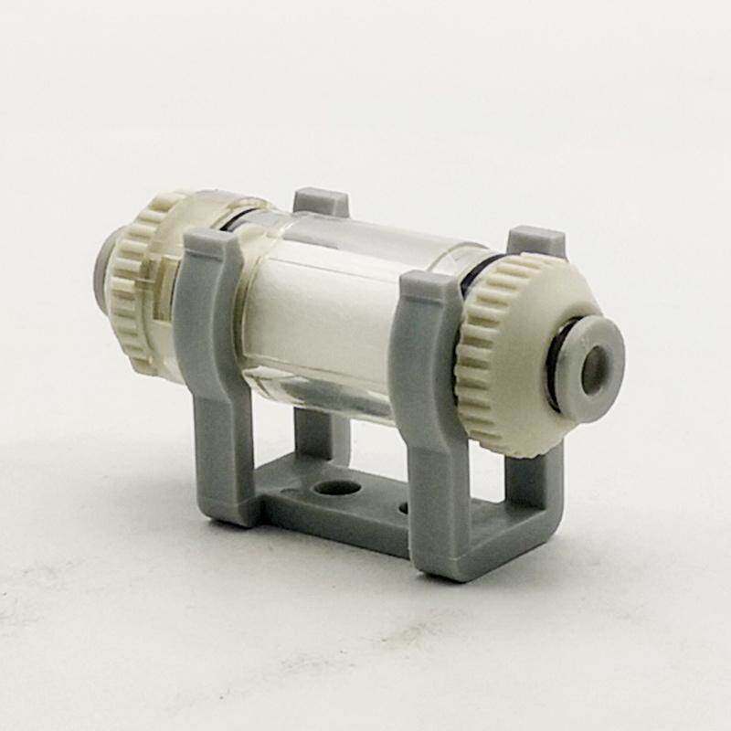 亚德客气动小型负压真空过滤器X-KZFC100-04 200-08-06-B带托架