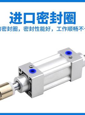 SMC可调行程气缸JSIJ32/40/50/63/80*100/150/200/300/400-50S