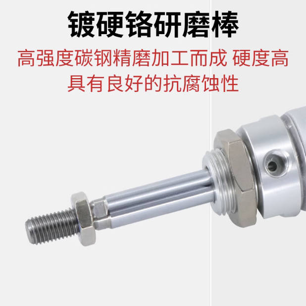 原装亚德客铝合金迷你气缸MBLC20X25X50X100X150X200X300X500CA