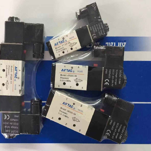 原装亚德客 两位五通 电磁阀 4V120-06 4V12006B 4V12006A AirTAC