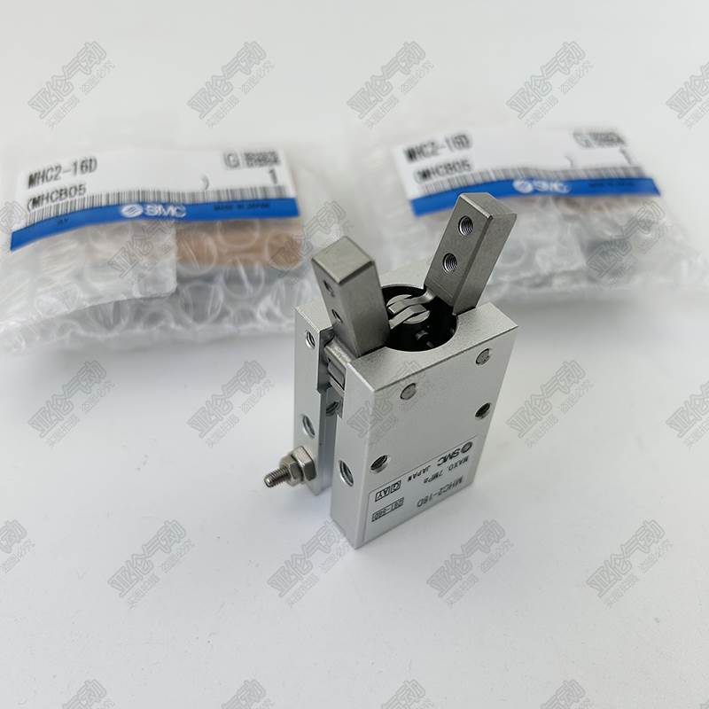 SMC支点手指气缸MHC2-10D-16D-20D-25D-32D-16S-20S-25S夹爪