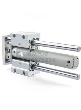 SMC带导杆气缸MGCMB MGGMB 20/25/32/40-100/200/300/400/500/R