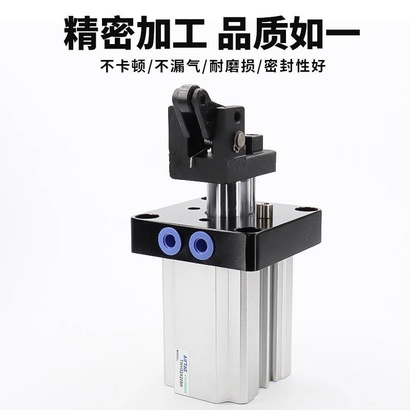 亚德客TWH/TTH/TWM/TDH20/25/32/40/50/63/80X15-40SLK阻挡气缸.