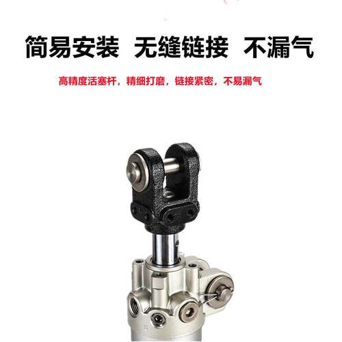 亚德客MCK焊接夹紧气缸MCKA25X50S MCKB32X50E 40 50 63 80 SE YW