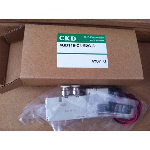 喜开理CKD电磁阀4GD119-C4/C6-E2HC-3 DC24V 4GD119-E2C/BC/A2N