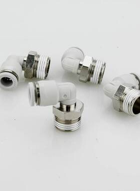 AirTAC亚德客90度直角弯通气管接头PL6M5 PL601 PL801 PL802 03