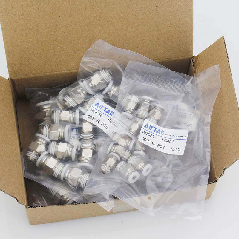 AirTAC亚德客螺纹气管接头PC4M5 PC6m5 01 PC802 PC1003 PC1204
