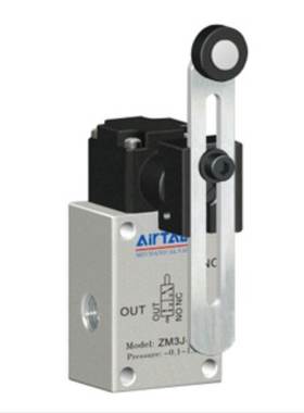 亚德客重载型机械阀ZM3P-06/08 ZM3J-06/08 ZM3R-06气动行程开关