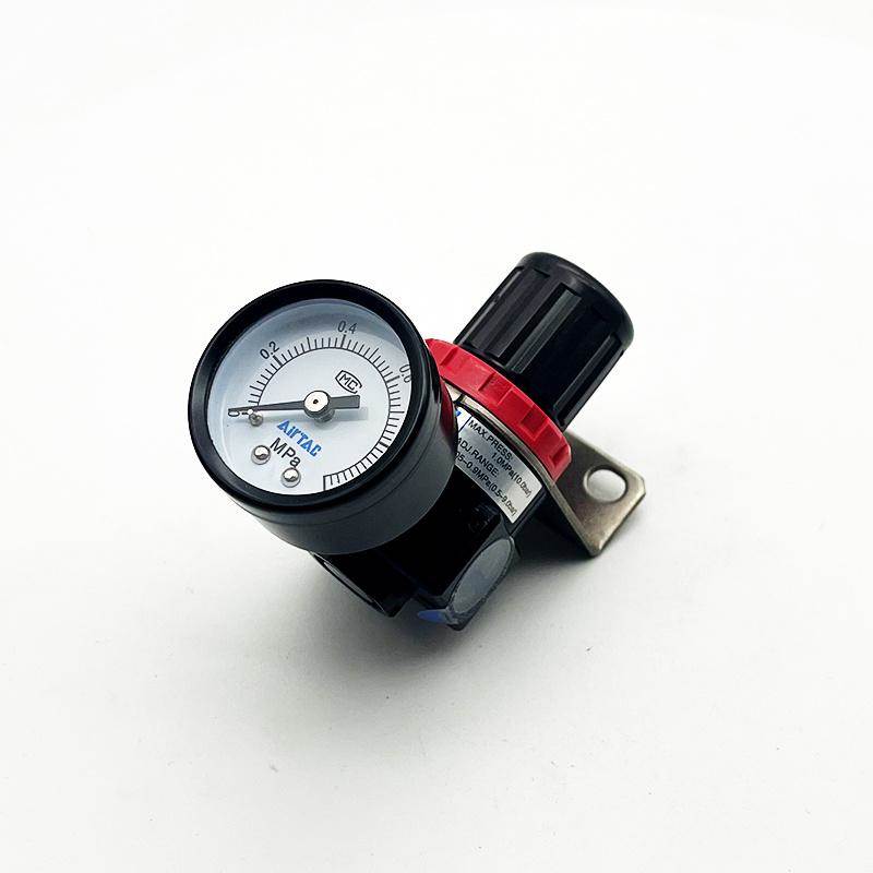 亚德客调压阀气源气压调节阀空气调气阀ar2000气体减压阀气动可调