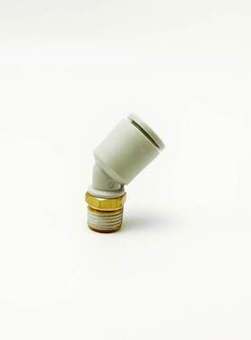 SMC原装气嘴气缸接头45度KQ2K04/06/08/10/12-M5/01/02/03/04