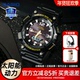 新年礼物卡西欧casio手表男太阳能黑武士运动学生女电子表AQS810w