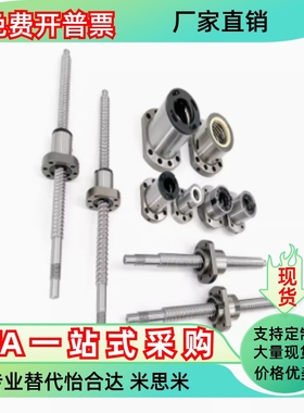 压轧滚珠丝杠LCE49-15-5-L150 L300 L500-F15 F20 F30-P6 P7 P8