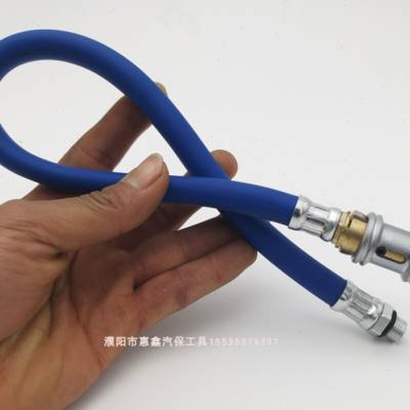 速发式表压气气管铜嘴气压表胎压计充气表气管充气软管