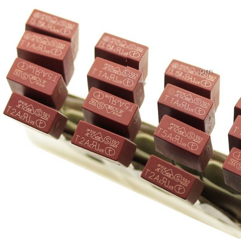 392方块保险丝TE5慢溶 T1A T2A T3.15A T5A T8A T10A 散 (1千/包)