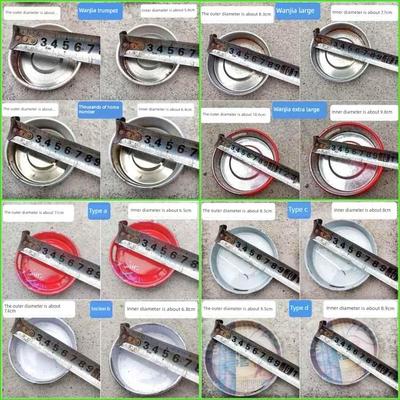 煤炉封口盖子小铁盖蜂窝煤球炉封火盖一三芯炉盖通风口盖￥21免邮