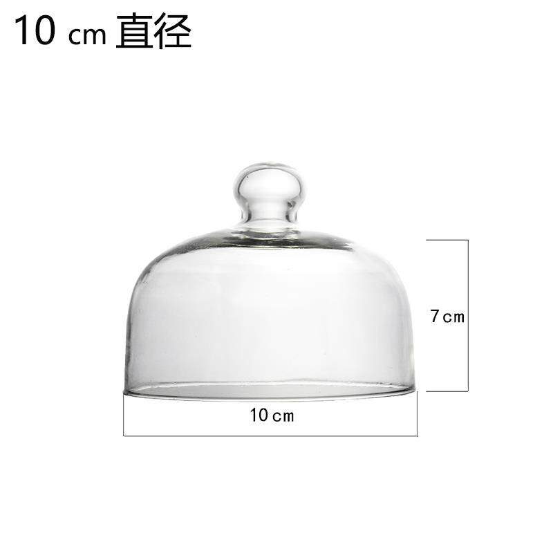 陶瓷托盘透明玻璃微波炉防溅加热专用盖子耐高温保温菜罩子防尘盖图片