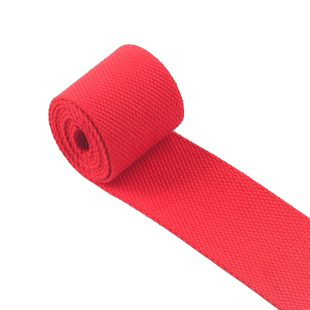 红色加厚背包带子书包带帆布带编织带布织带布条捆绑带箱包带配件