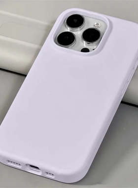 软糯ins高颜值适用于苹果16pro手机壳iPhone16promax保护壳15Pro奶黄色14pluis纯色13简约大孔11防摔保护套软