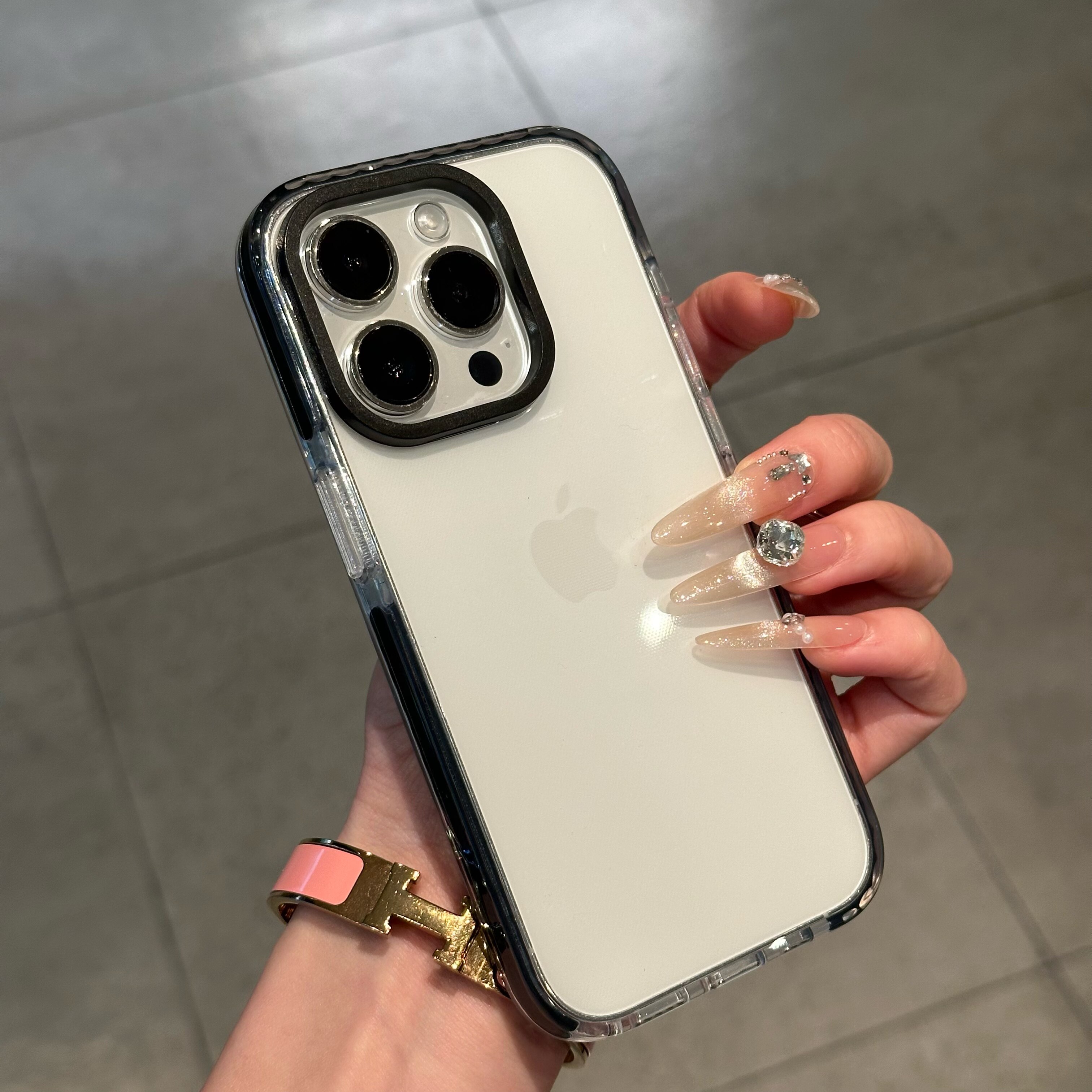 极简透明苹果17promax手机壳iphone16promax简约男女新款保护套16pro硅胶防摔15高级感13/14全包软壳11不发黄