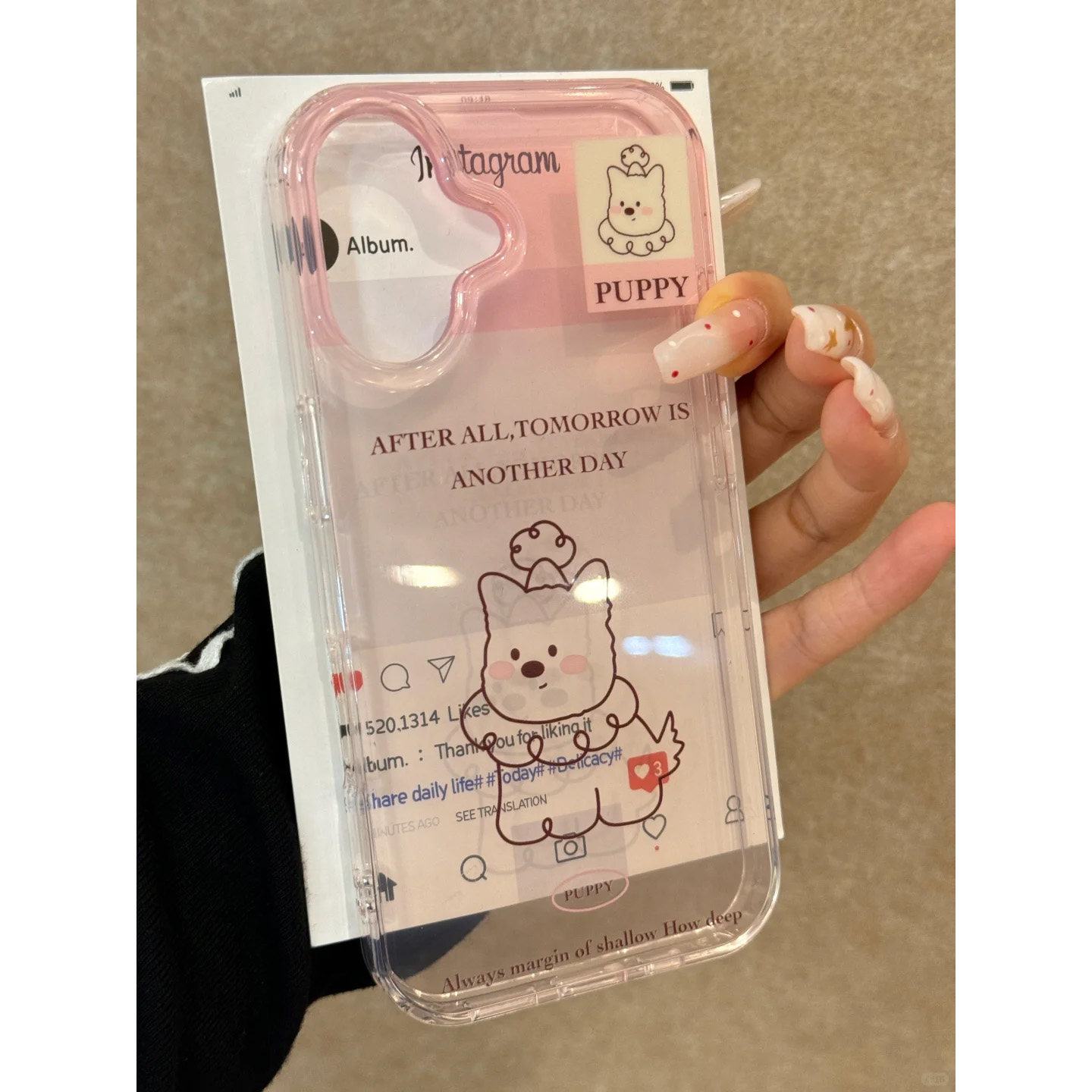 抖音同款透粉西高地适用苹果16promax手机壳iPhone15新款14pro韩风可爱13女16pro网红超火15pro小众16全包软