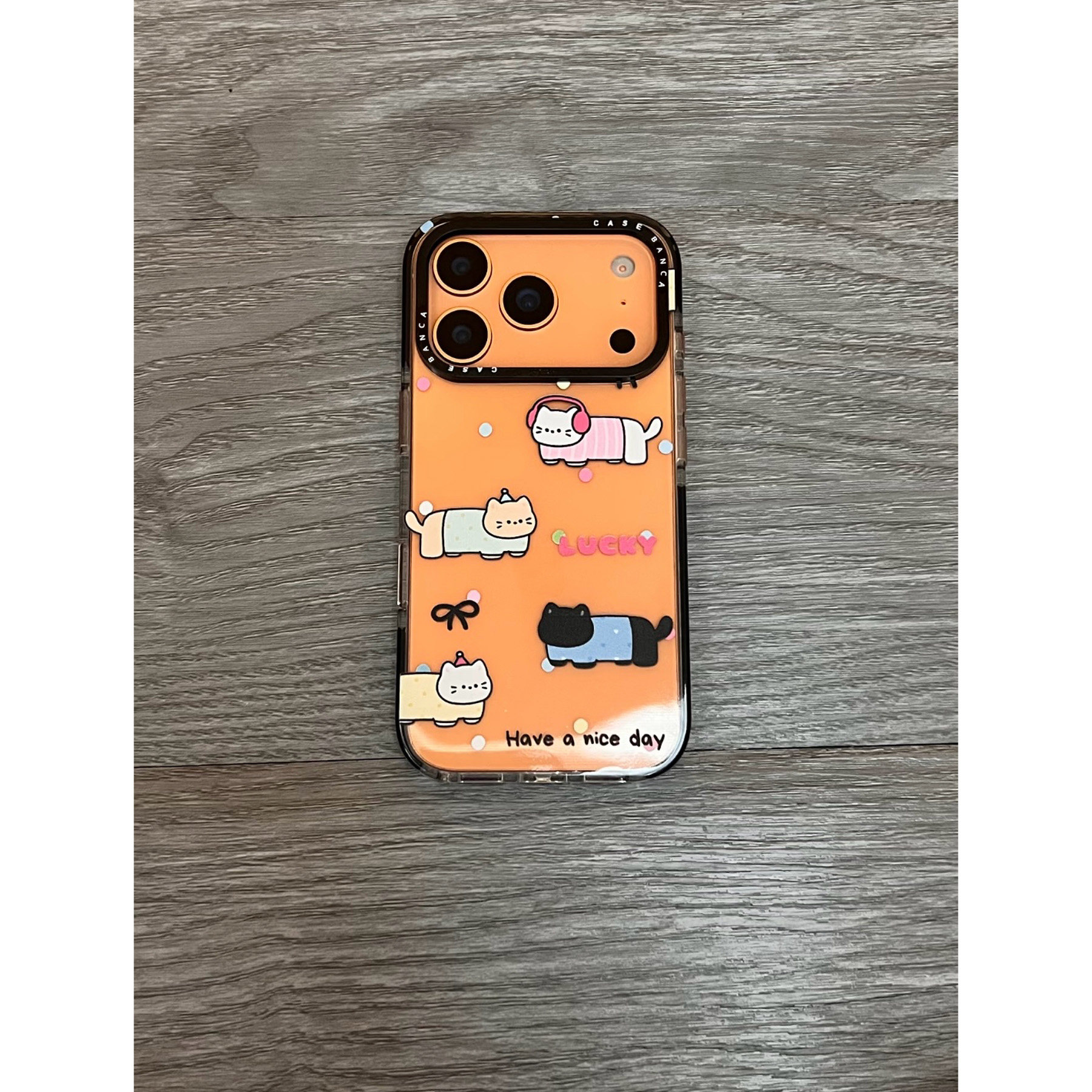 四只腊肠猫咪适用苹果17promax手机壳iphone16pro新款三合一黑边13/14趣味可爱卡通保护套15promax全包防摔软