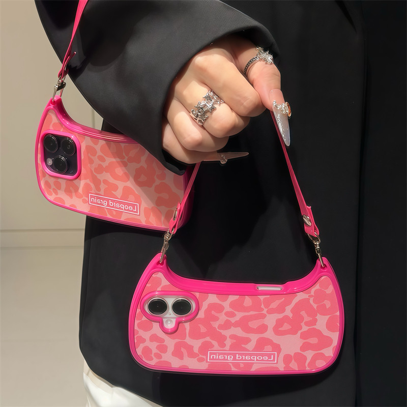 白鹿同款手提包手机壳iphone14适用苹果15promax小众复古16包包新款11辣妹女16Pro软13pro硅胶防摔plus闺蜜套