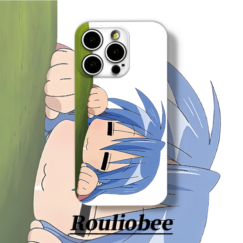 趴趴二次元女孩适用苹果15promax手机壳16pro华为mate60新款pura70菲林壳OPPOReno12/vivos19x100超火小米14