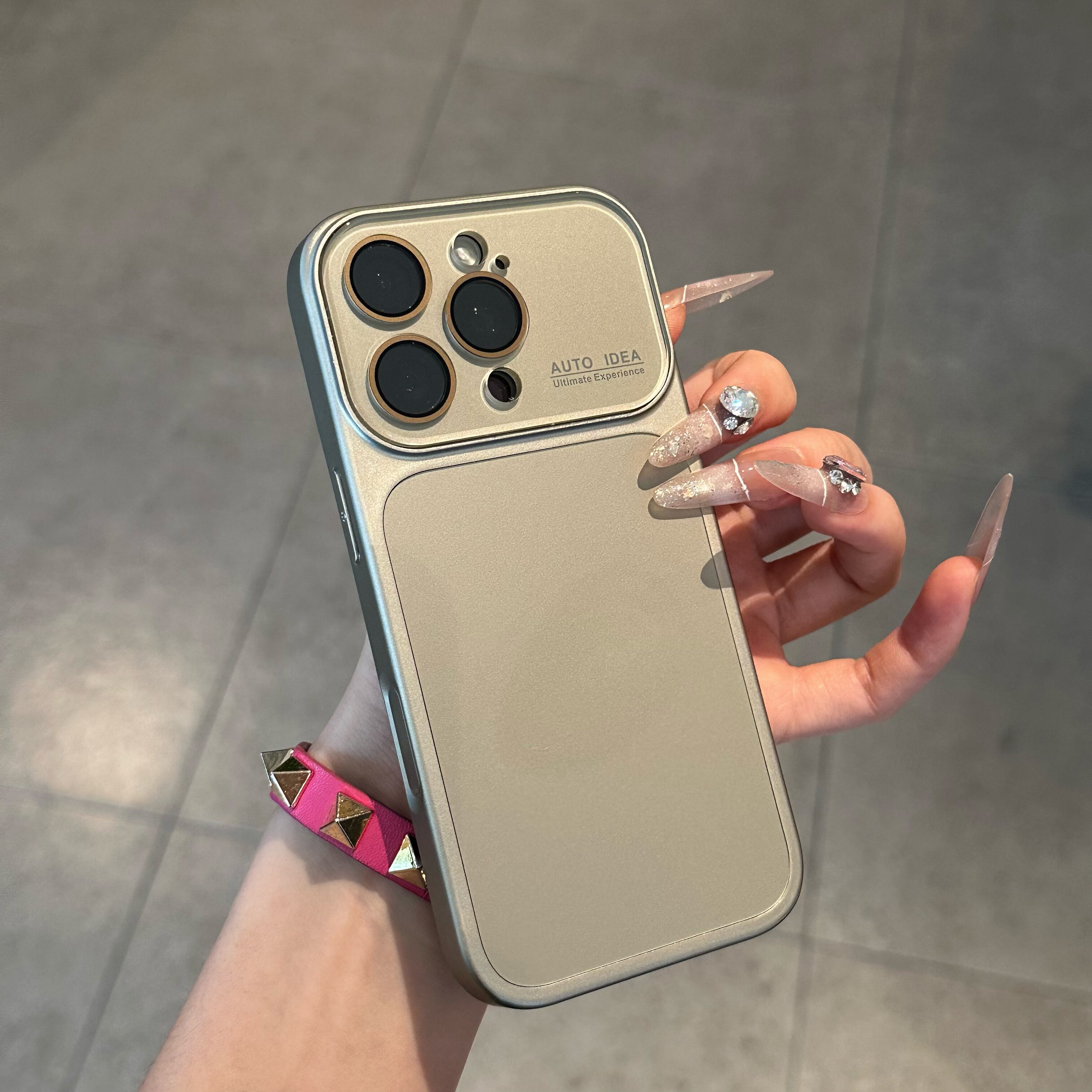 大视窗冰感水晶适用苹果17promax手机壳简约纯色iphone16pro带镜头膜15pm小众新款14超火爆款13防摔17保护套