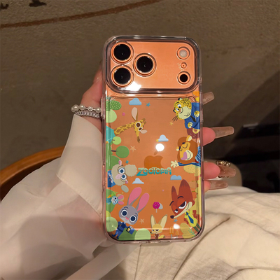 疯狂小动物适用苹果17promax手机壳iPhone16pro太空壳华为Mate70防摔OPPOReno13vivox200小米15硅胶荣耀300软