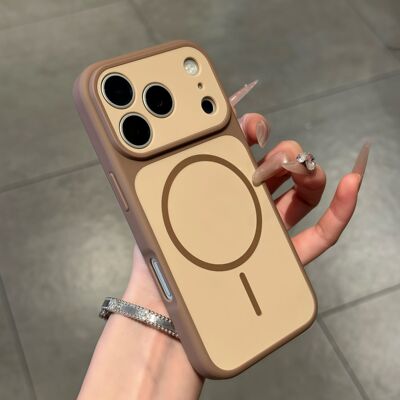 秒变17磁吸苹果17promax手机壳iphone16pro简约肤感双色二合一15pm全包硅胶防摔14/13/12p保护套11高级感小众