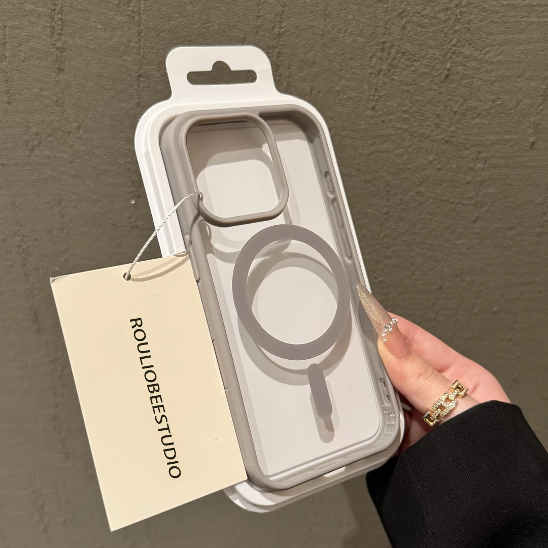 爆款磁吸肤感适用苹果15promax手机壳新款16pm软硅胶iphone13保护套12p全包防摔14plus高级感简约11创意男女