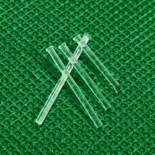 LED贴片指示灯灯柱透明导光棒灯罩卡痕导光柱 pc导光柱平头1.5MM