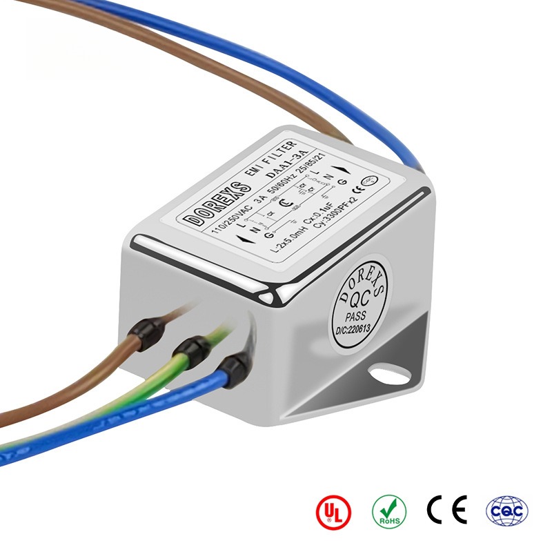 emifilter电源线滤波器DAA1系列