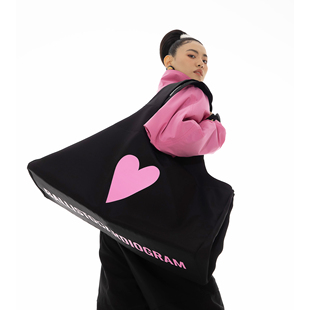 BCG单板滑雪包爱心托特包防水耐磨瑜伽健身露营旅行妈妈包大容量