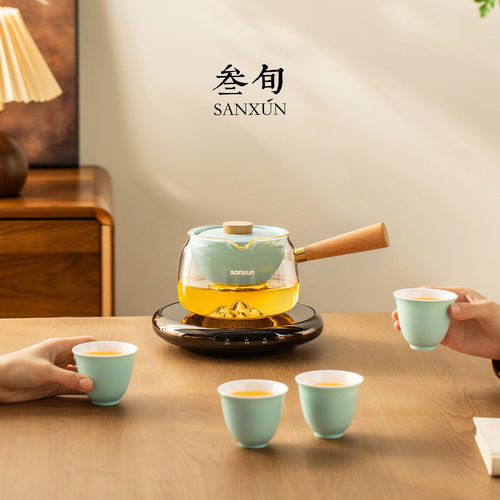 叁旬多巴胺远山转转泡煮茶壶