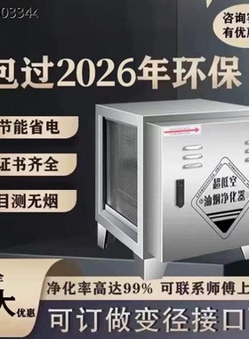 低空油烟净化器商用烧烤