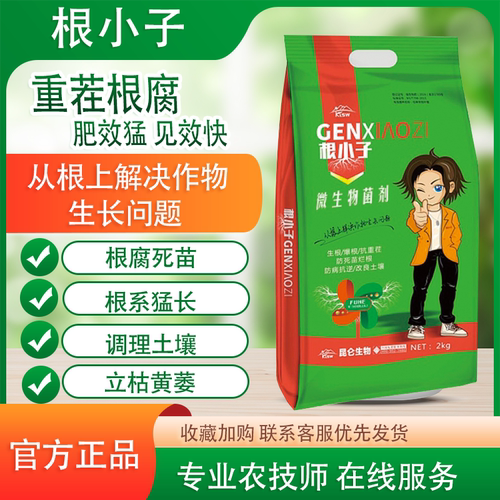 根小子菌肥抗重茬治根腐生根壮苗