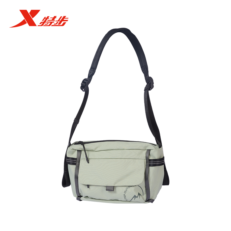 特步挎包男女2025夏季新款学生便携旅游跑步运动背包975237132294