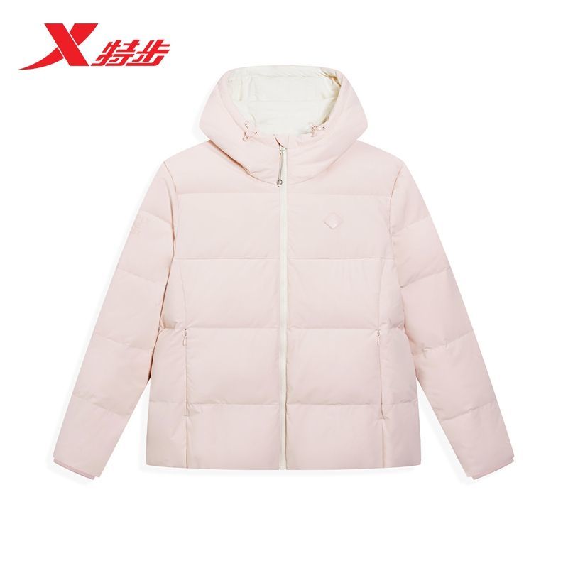 特步女羽绒服2025冬季新款975428190034