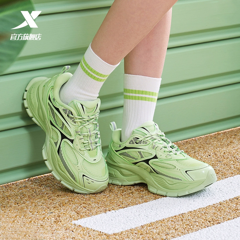 特步休闲鞋女鞋2025新款