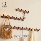 中古星球挂衣架墙上壁挂创意入户门口玄关挂衣钩高级覆古装 饰挂钩