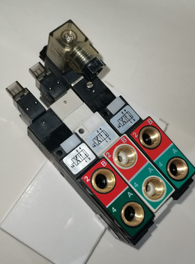 极速24v电磁电阀CM241-12位4通电磁阀12v气动控制阀线.圈阀气动电