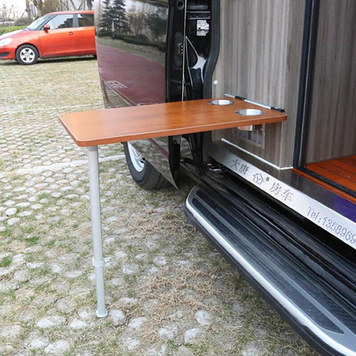 极速房车升降桌腿 推车拖挂牀车改装配件 可O调高低可摺叠收纳桌