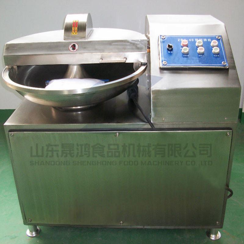 肉加工设备厂家斩拌机  40型鱼豆腐加工机械 肉类斩肉机