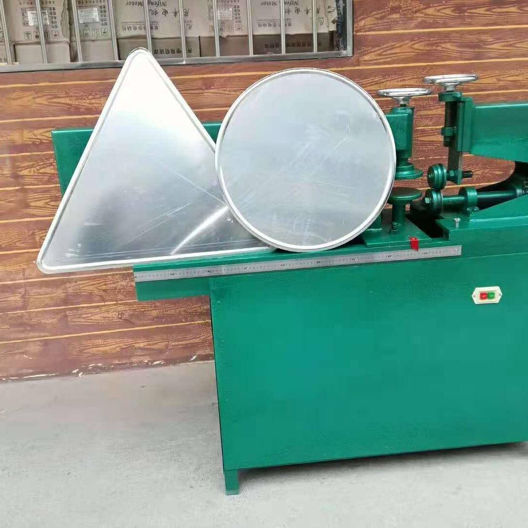 公路警示牌切圆成型机 三角牌弯边机 标志牌成套制作设备