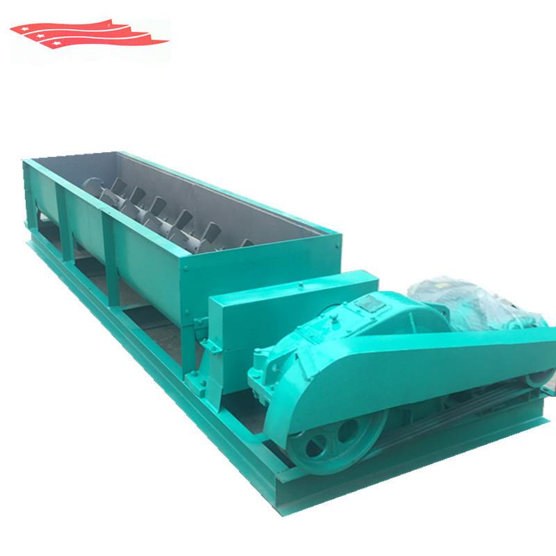 煤泥双轴搅拌机 干湿两用煤粉搅拌机 粉尘加湿双轴搅拌机设备