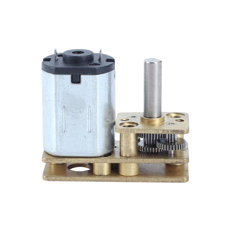 金属轴n20直流3v6v方形减速箱电机24mm商用设备直流方形减速电机